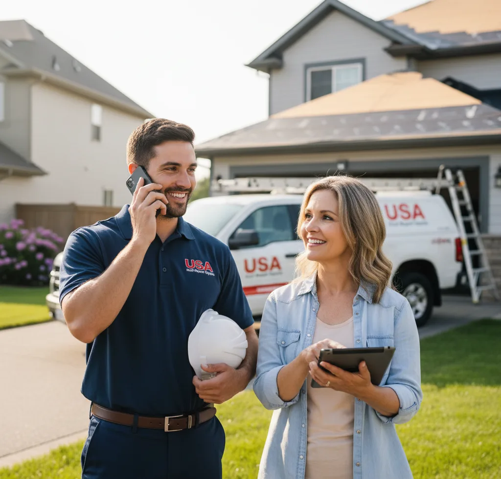 USA Roof Repair Experts customer support in Lachine